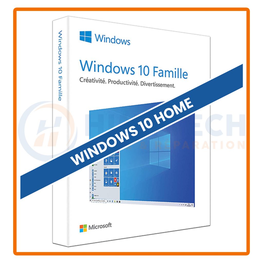 Windows 10 Home – Clé d’activation