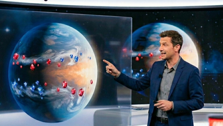WASP-121 b : quand le télescope James-Webb découvre une exoplanète aux pluies de joyaux