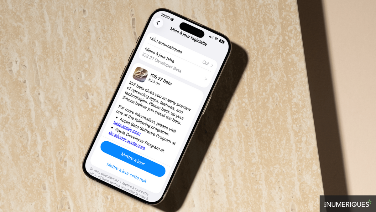 iOS 27 en avant-première : guide complet pour installer la bêta développeur sur iPhone