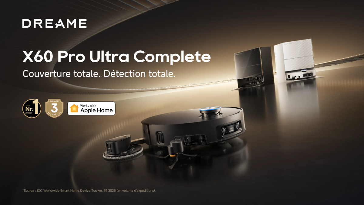 Dreame X60 Pro Ultra Complete : le robot aspirateur révolutionnaire qui nettoie comme un humain