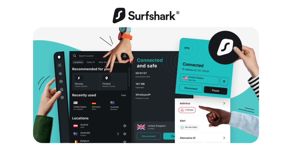 Surfshark VPN : 4 mois gratuits et 88 % de réduction avant la fin de l’offre exceptionnelle