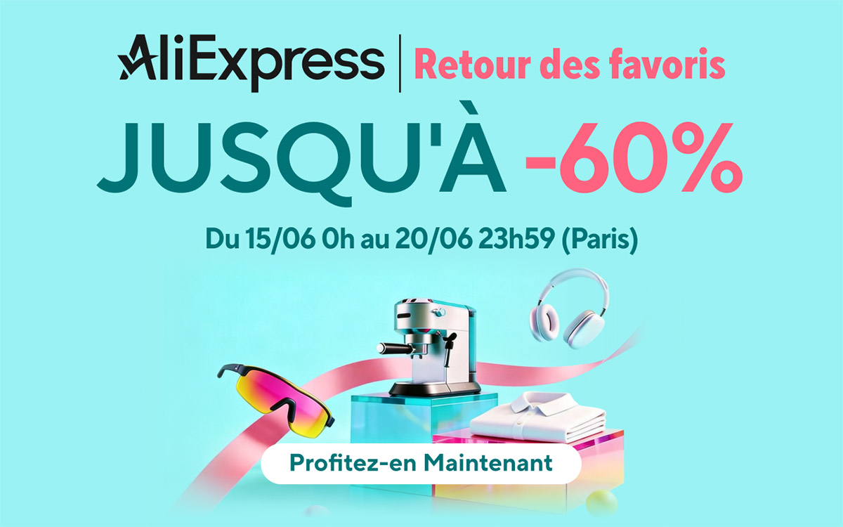 AliExpress frappe fort : des réductions exceptionnelles avant la fin des soldes