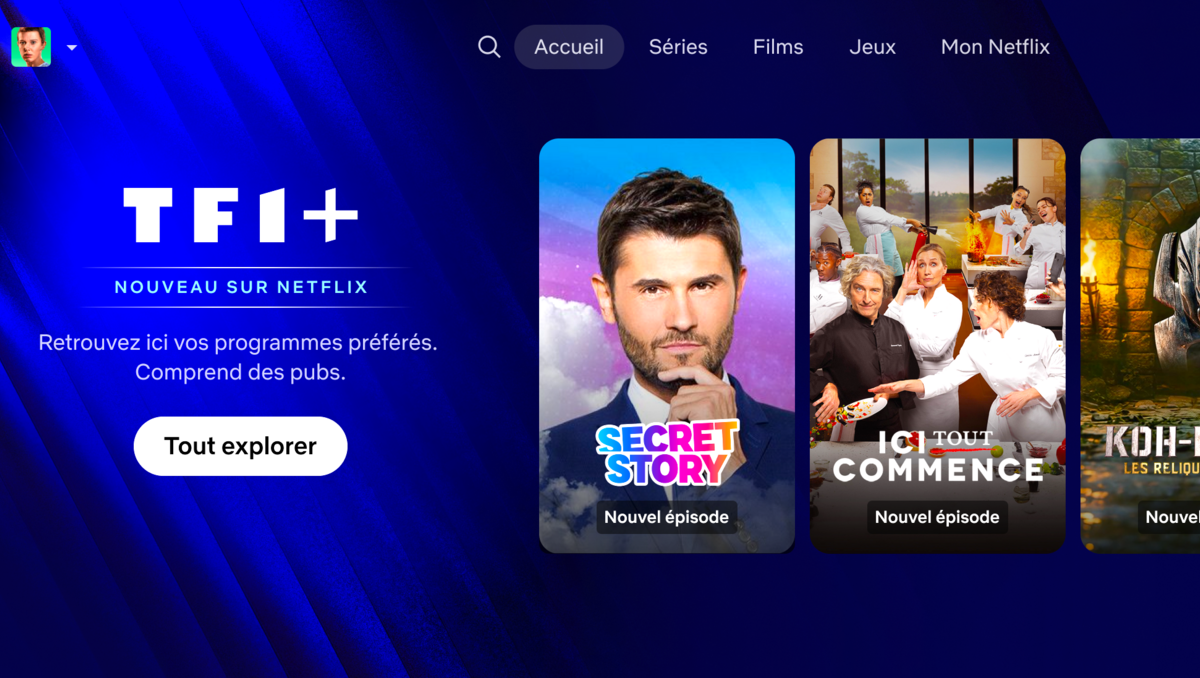 Netflix intègre TF1 dès vendredi : l’offre complète disponible sans abonnement supplémentaire