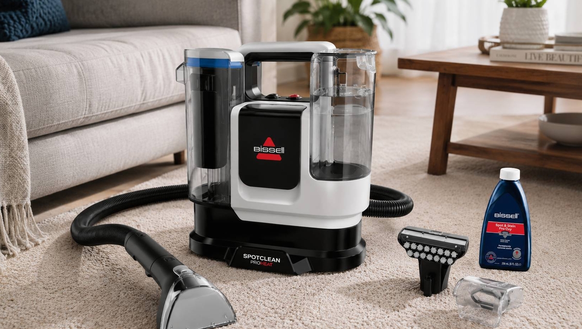 Bissell SpotClean ProHeat Advanced : l’offre éclair Amazon à ne pas manquer