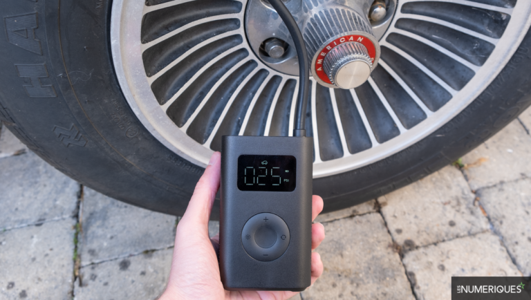 Gonfleur de pneu Xiaomi Portable Electric Air Compressor 2 : l&rsquo;offre exceptionnelle à ne pas manquer à 35,99 €