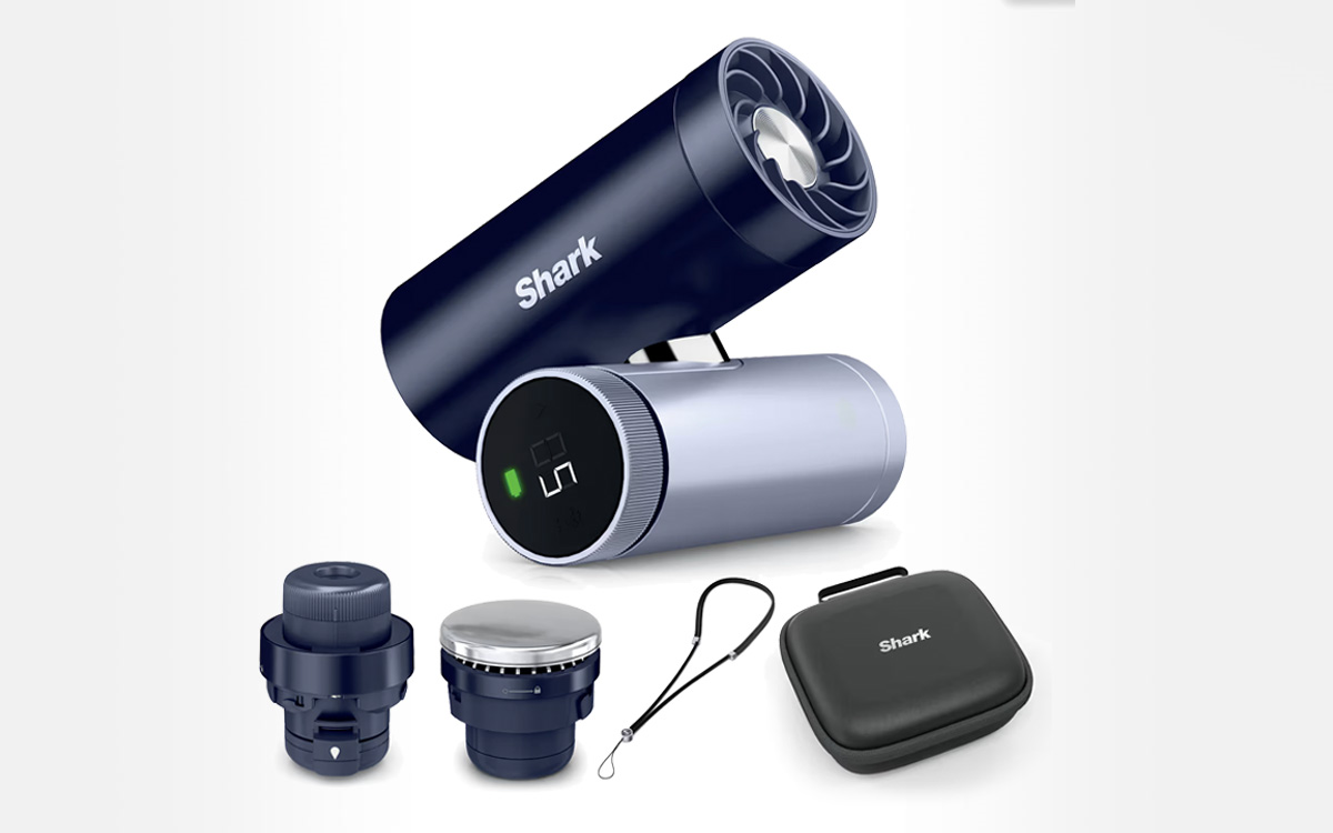 Shark ChillPill : l'indispensable ventilateur brumisateur portable en offre éclair