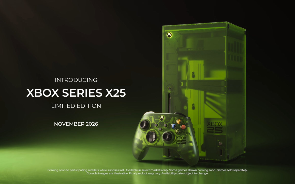 Xbox Series X 25e anniversaire : une édition limitée transparente pour célébrer l’héritage de la marque