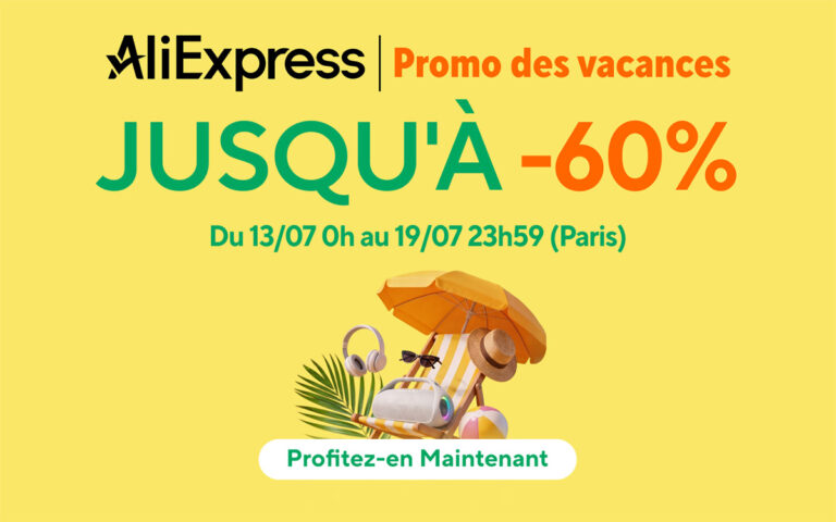 AliExpress lance des soldes estivales exceptionnelles : les meilleures affaires tech à ne pas manquer