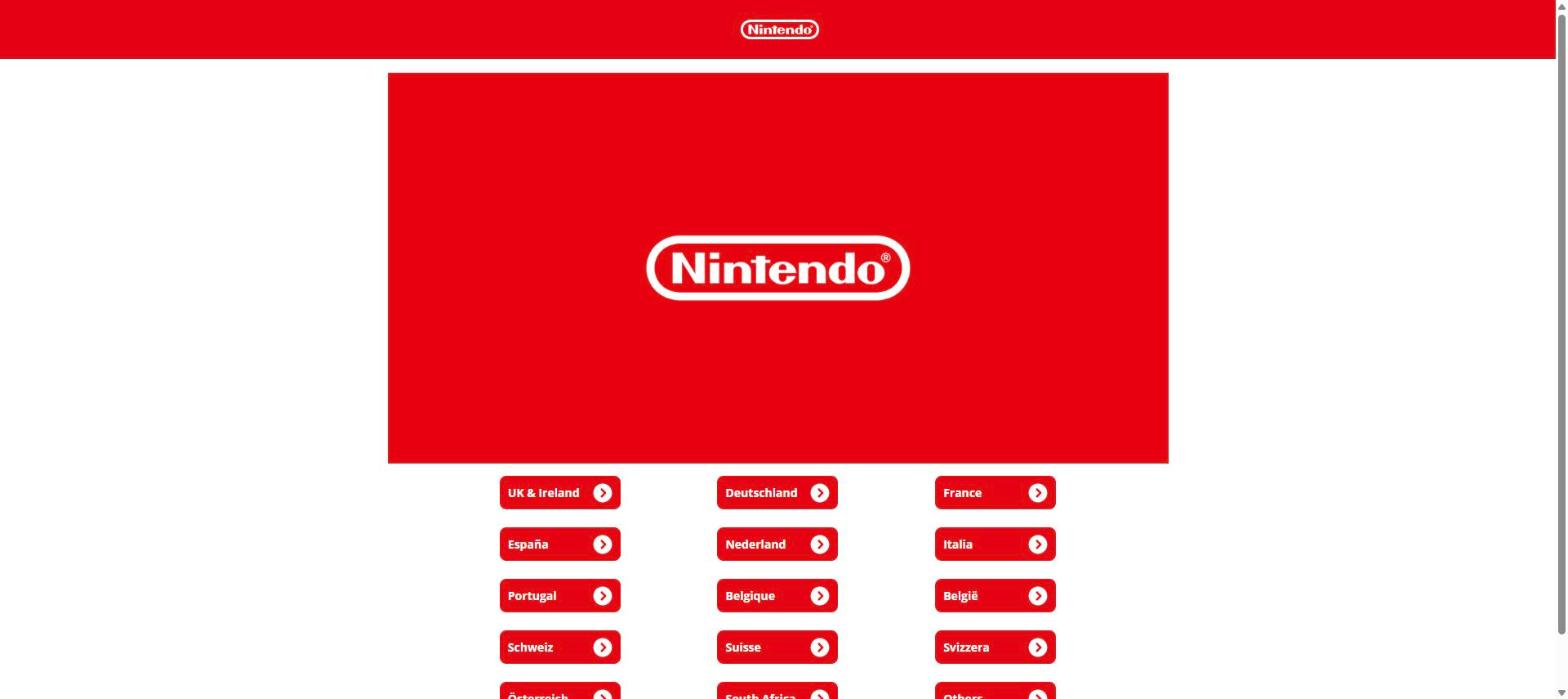Portail officiel de réparation Nintendo