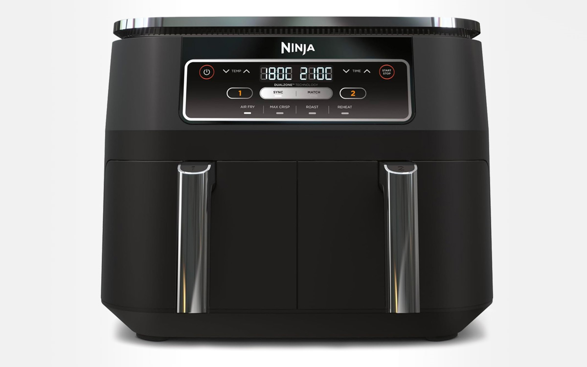 Ninja DualZone en promotion exceptionnelle : ce Air Fryer 7,6L à moitié prix avec un code promo exclusif
