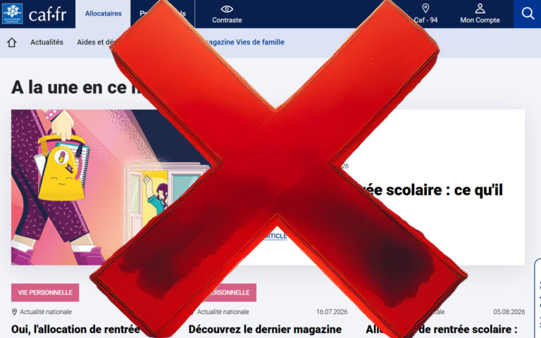 CAF en panne totale : site et application hors service, des milliers d’allocataires bloqués