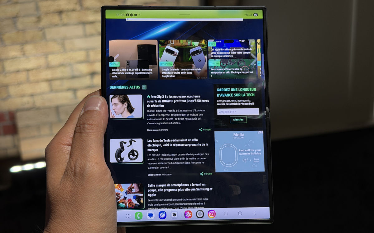 Samsung Galaxy Z Fold 9 : une version XXL pour révolutionner l’expérience multimédia