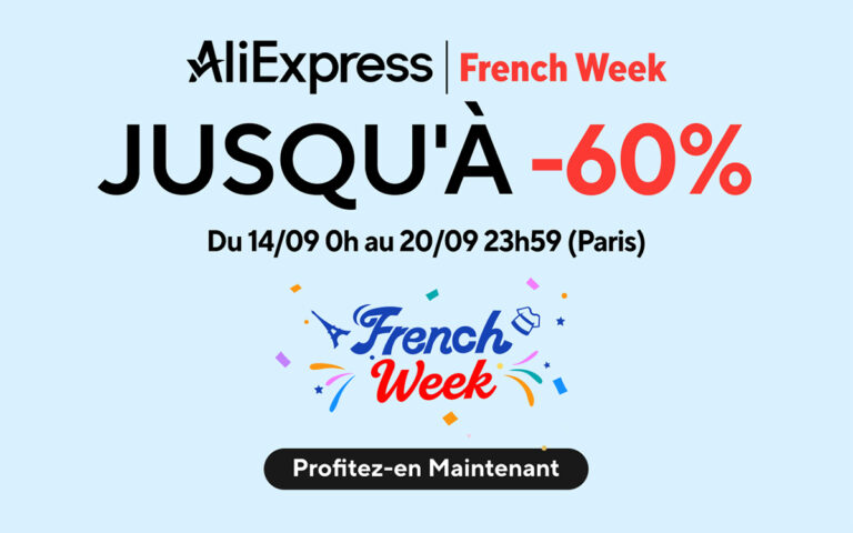 AliExpress French Week 2026 : comment profiter des réductions exceptionnelles sur les produits tech ?