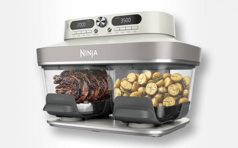 Le Ninja CRISPi DualZone 8-en-1 : l’AirFryer familial en verre révolutionnaire à prix réduit grâce à ce code promo