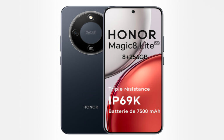 Découvrez le Honor Magic 8 Lite à moins de 225 € : une batterie monstrueuse et des performances optimisées