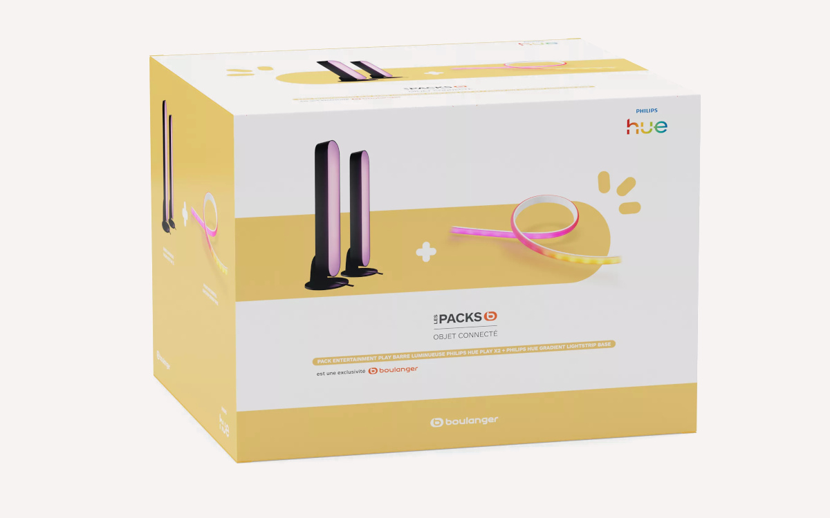 # Transformez votre salon en espace immersif avec ce pack Philips Hue à -53% chez Boulanger